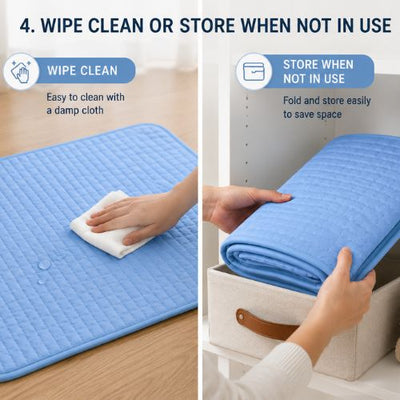 Place it on the floor or any surface