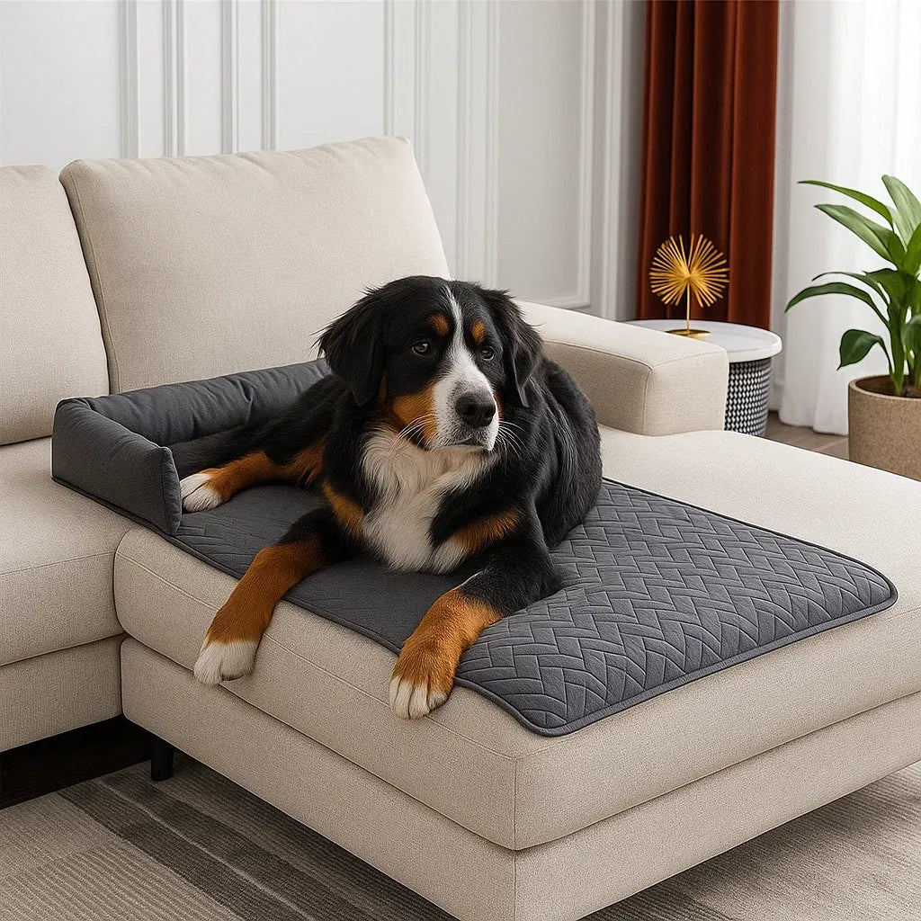 Waterproof Dog Bed with Sofa Cover – Washable & Ultra-Cozy Support
