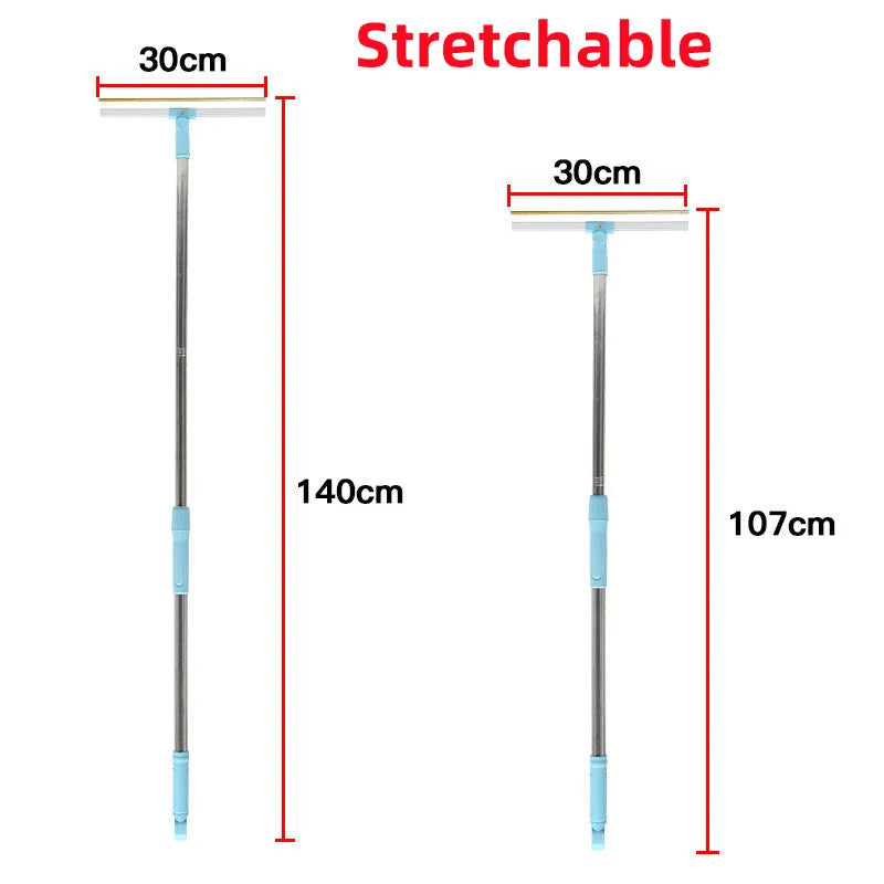 Professional Carpet Rake Pet Hair Removal Tool with Telescopic Handle and 180° Rotation for Effective Dog and Cat Hair Removal