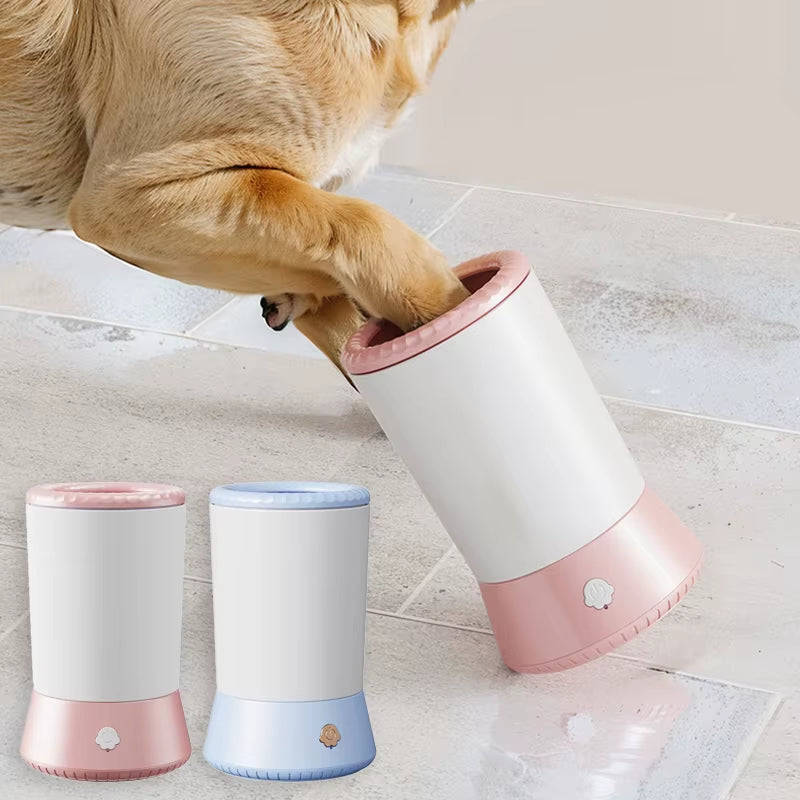Revolutionary Portable Dog Paw Washer - Automatic Electric Cleaner & Massager with USB Rechargeable Battery
