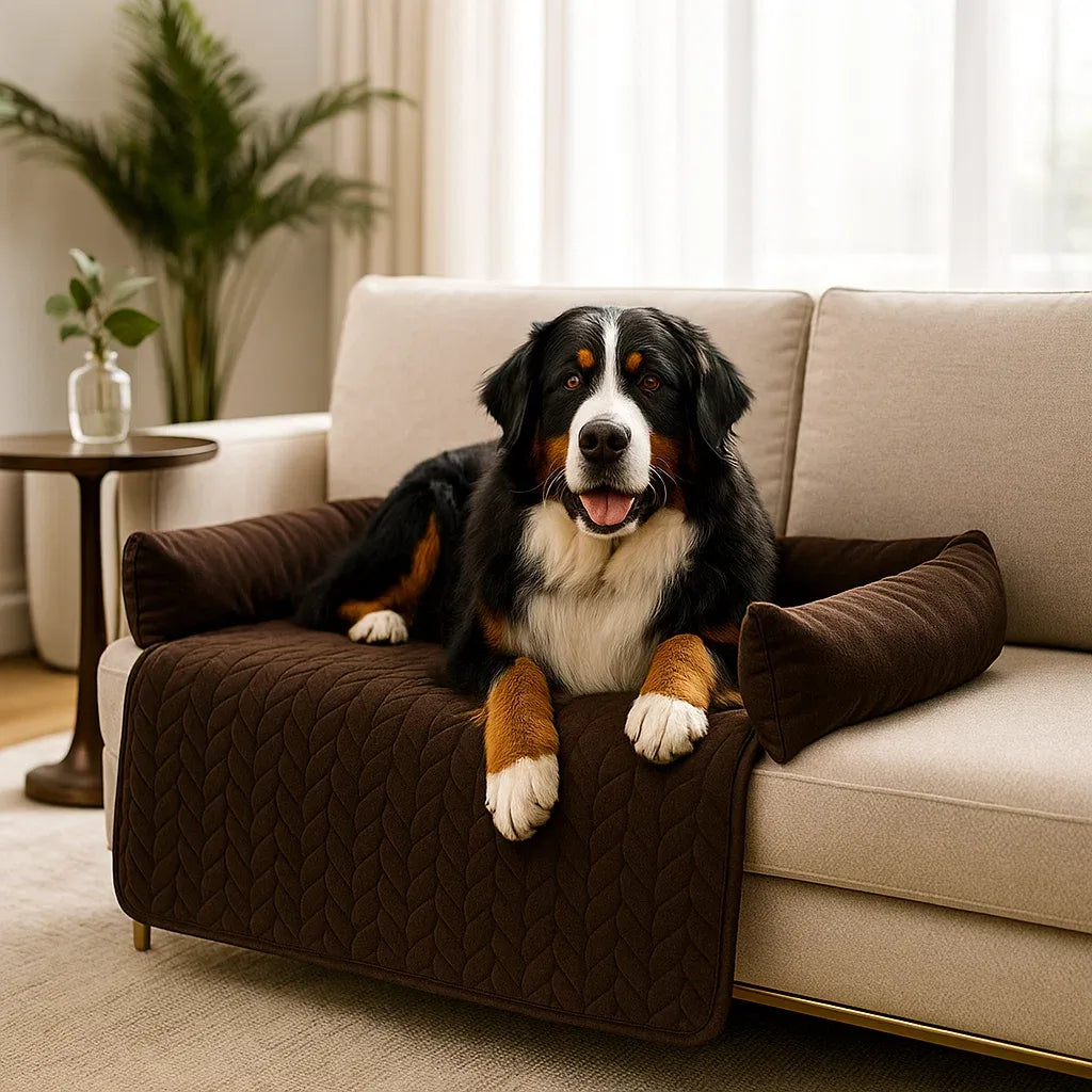 Waterproof Dog Bed with Sofa Cover – Washable & Ultra-Cozy Support
