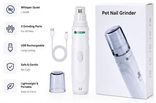 USB Rechargeable Dog Nail Grinder