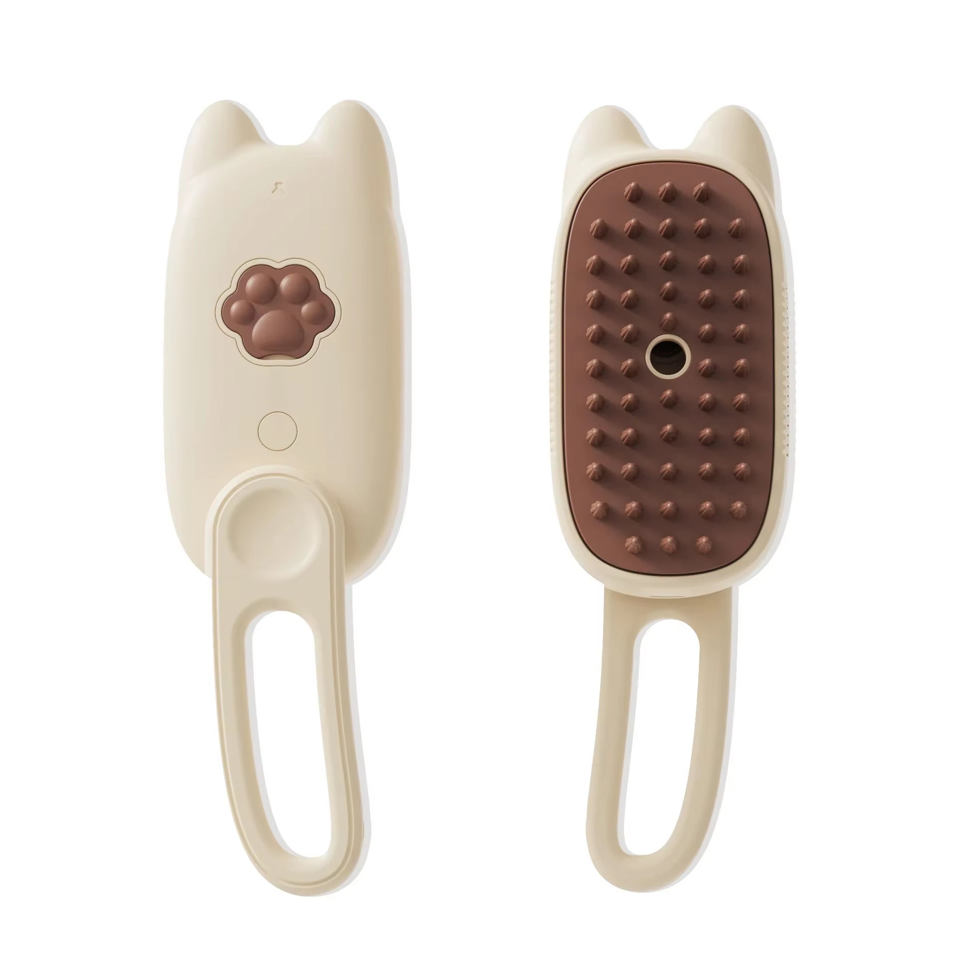 3-in-1 Pet Steam Brush for Cats and Dogs - Cleaning, Grooming, and Massage Tool with Steamy Spray Function