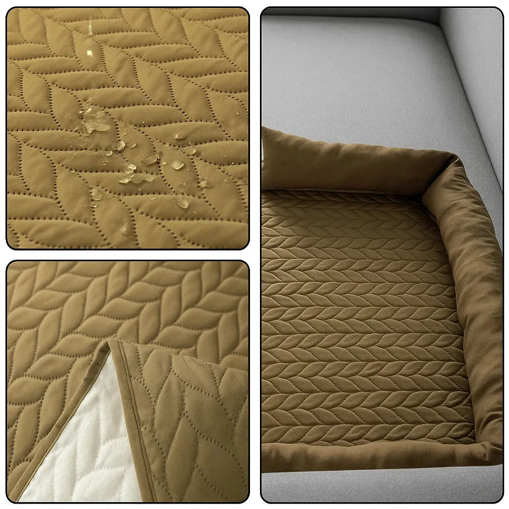 Waterproof Dog Bed with Sofa Cover – Washable & Ultra-Cozy Support